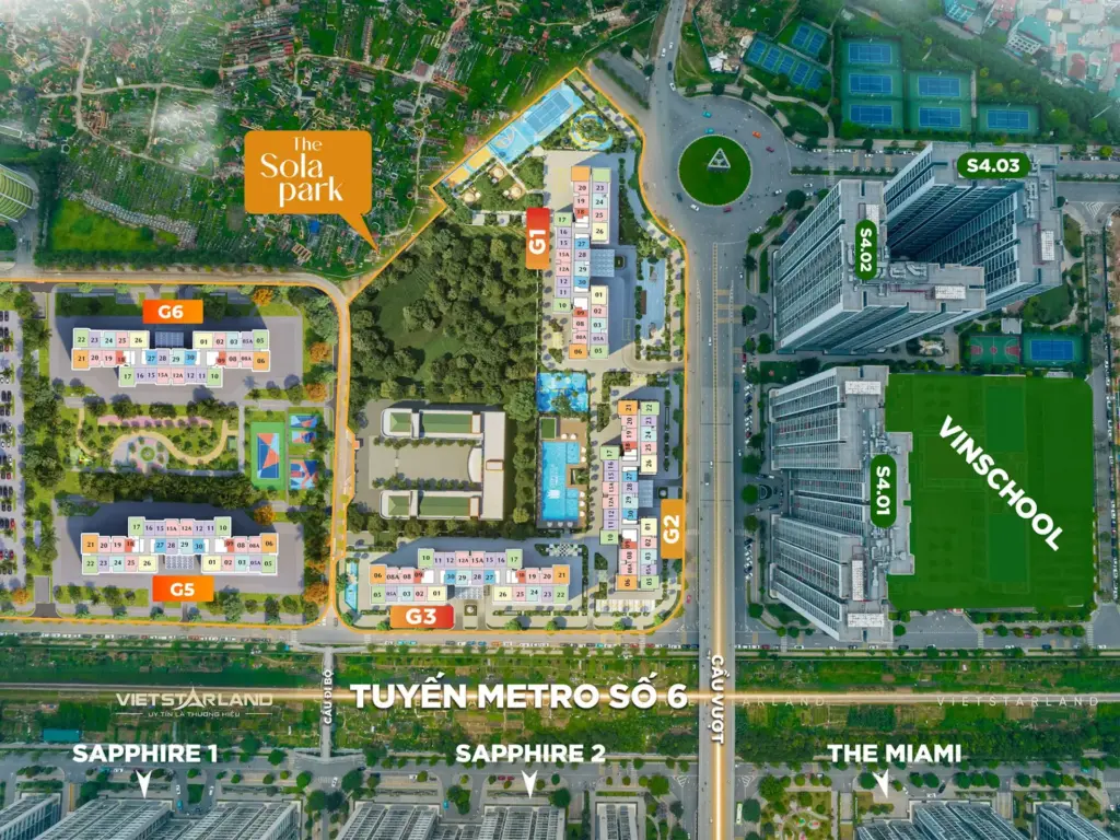 Bán căn 2n 55m toà G3 The Sola Park-Imperia Smart City giá 3.72 nét