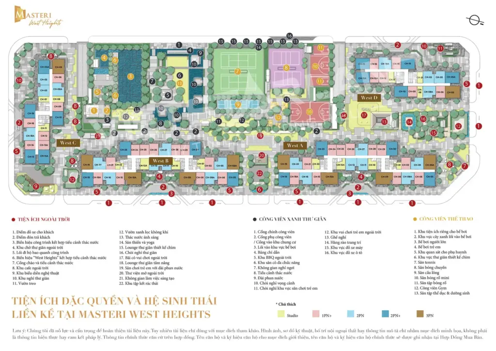 Bán căn 2n2vs toà D tầng trung Masteri West Heights giá 5tỷ sổ sẵn không vay